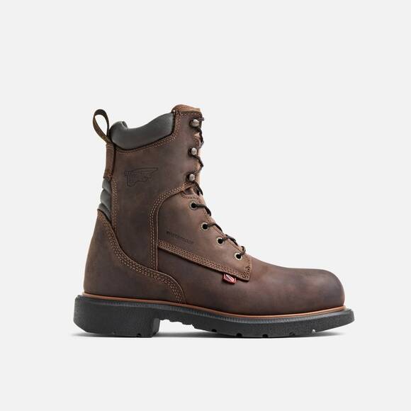 NEW RED WING SHOES men's dynaforce 8-inch insulated waterproof safety toe boots